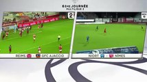 Le Doublé de Rachid Alioui Superbe But  - Chamois Niortais FC 0-3 Nîmes Olympique (09/09/2016)
