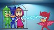 Masha and The Bear with Pj Mask Crying Catboy Gekko Owlette Cry Animation Parody in Prison Policeman