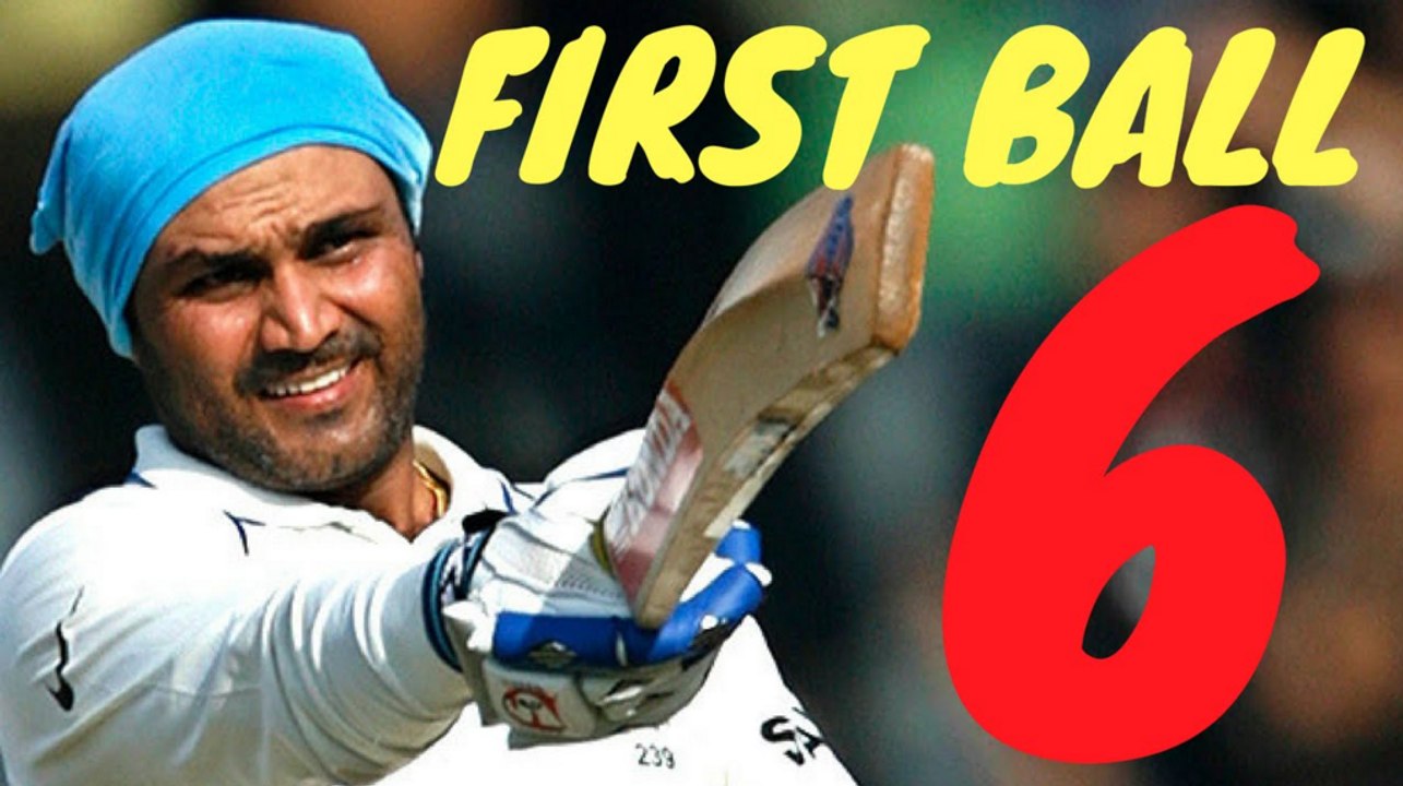 Top 10 Insane First Ball Sixes In Cricket History