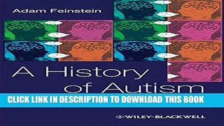 New Book A History of Autism: Conversations with the Pioneers