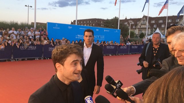 Daniel Radcliffe sur le tapis rouge du Festival