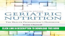 Collection Book Geriatric Nutrition