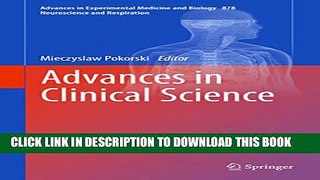 [PDF] Advances in Clinical Science (Advances in Experimental Medicine and Biology) Popular Colection