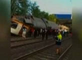Cuatro personas muertas y 47 heridas es el saldo del descarrilamiento de un tren en España