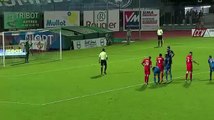 But De Jimmy Roye penalty - Chamois Niortais FC 1-3 Nîmes Olympique (09/09/2016)