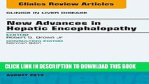 Pdf Hepatic Encephalopathy Pathophysiology And Treatment - 
