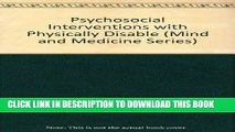 Collection Book Psychosocial Interventions With Physically Disabled Persons
