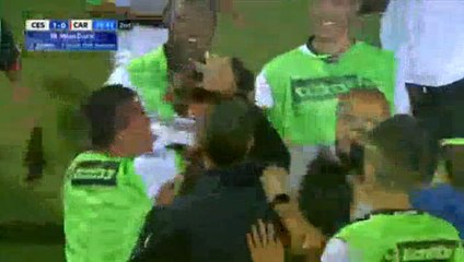 Milan Djuric Amazing Goal - AC Cesena 1-0 Carpi (09/09/2016)