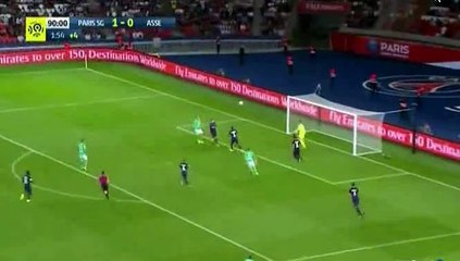 Robert Beric Goal HD - PSG 1-1 Saint Etienne 09.09.2016 HD