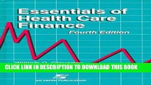 Collection Book Essentials of Health Care Finance