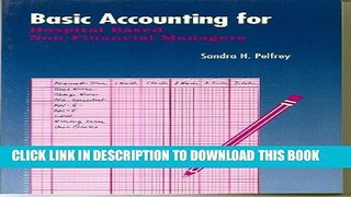 New Book Basic Accounting for Hospital-Based Nonfinancial Managers