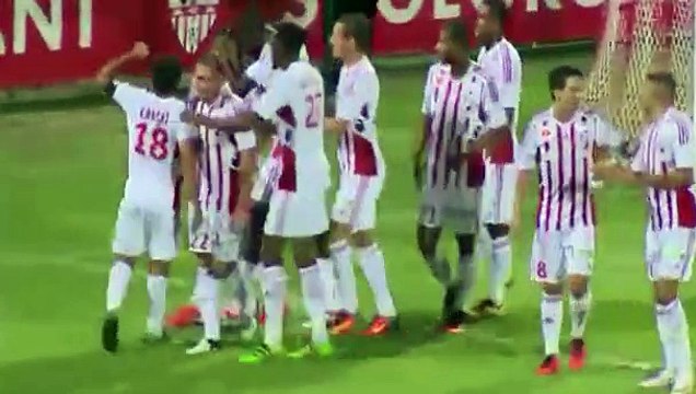 Passe décisive d'Ilyes Chaibi+but de Hameur Bouaaza