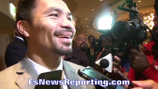 AN HONEST PACQUIAO BELIEVES IN HIS 'HEART' HE BEAT MAYWEATHER; EXPLAINS WHY HE'S CONTENT WITH LOSS