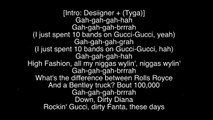 Tyga ft. Desiigner - Gucci Snakes (Lyrics) - video Dailymotion