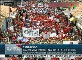 Miles marchan en Cojedes para mostrar su apoyo a Nicolás Maduro