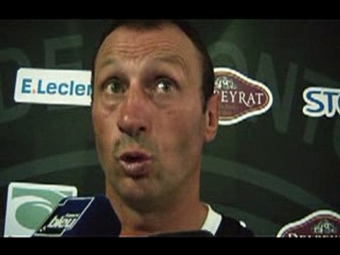 SITE OFFICIEL STADE MONTOIS RUGBY - INTERVIEW C. LAUSSUCQ - STADE MONTOIS vs BOURGOIN