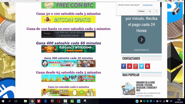Bitcoins Gratis Faucet 100 Satoshis Cada 5 Minutos Pagos Al Instante Directo a FaucetBox
