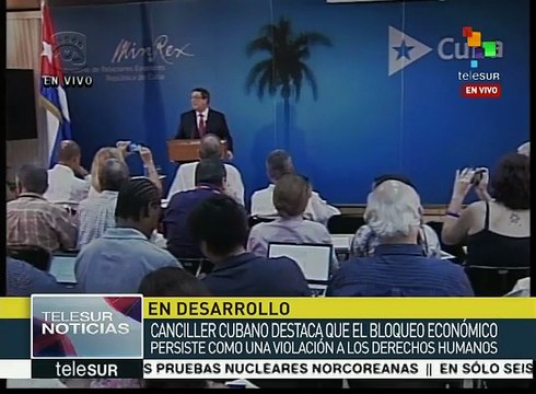 Bruno Rodríguez: Ciudadanos en EE.UU. apoyan el fin del bloqueo a Cuba