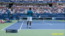 Novak Djokovic vs Gael Monfils Highlights - US Open 2016 SF