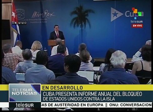 Rodríguez: Mientras haya bloqueo de EEUU a Cuba habrá debate en la ONU