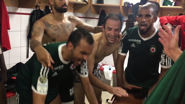 Le cri de guerre lors du match AC Ajaccio / Red Star 1-2 10/09