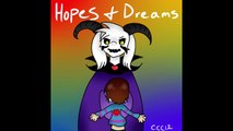 Undertale - Hopes and Dreams . - Original Lyrics - .