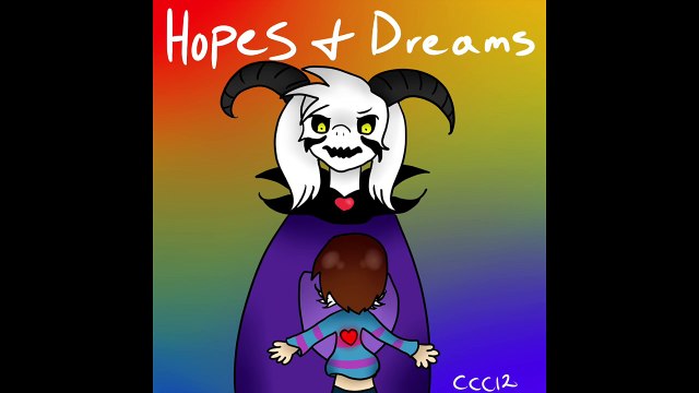 Undertale - Hopes and Dreams . - Original Lyrics - .