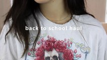 BACK TO SCHOOL (Try-On) HAUL Brandy Melville lindseyrem