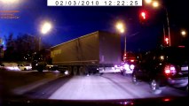 Truck Crash Compilation February 2015 part 1  Dash Cam Compilation