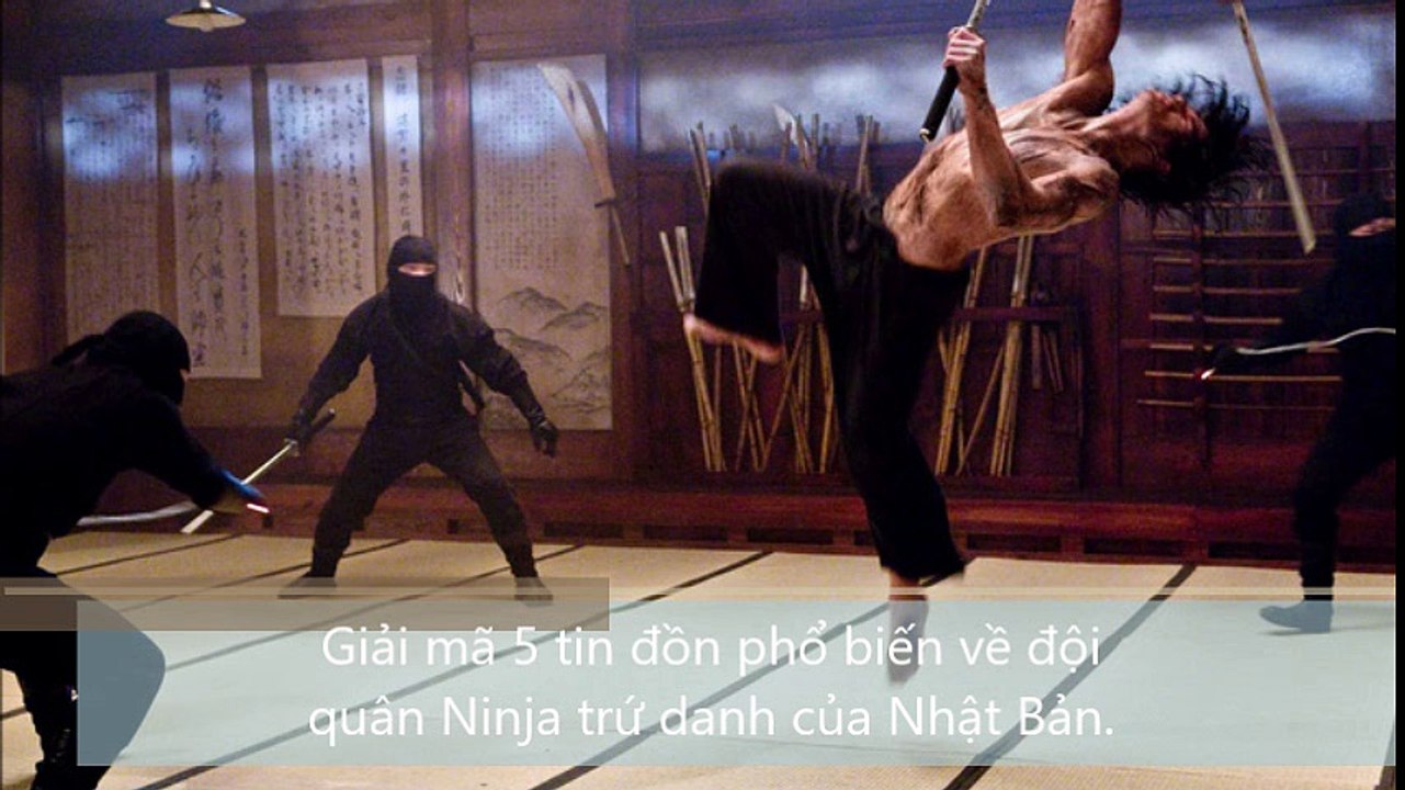 Giải mã 5 tin đồn phổ biến về đội quân Ninja trứ danh của Nhật Bản
