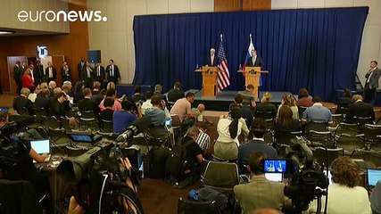 US-Außenminister Kerry und russicher Amtskollege Lawrow einigen sich auf Friedensplan für Syrien