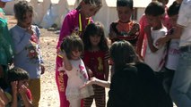 Angelina Jolie visitó campo de refugiados jordano