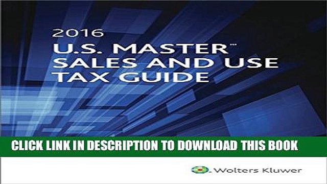 [PDF] U.S. Master Sales and Use Tax Guide (2016) Full Online