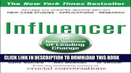 [PDF] Influencer: The New Science of Leading Change, Second Edition Popular Online