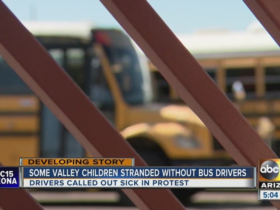 Some Valley children stranded without bus drivers