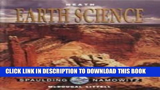 [PDF] McDougal Littell Earth Science: Heath Earth Science Grades 9-12 1999 Full Online