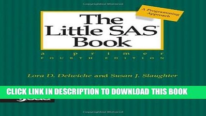 [PDF] The Little SAS Book: A Primer, Fourth Edition Popular Online