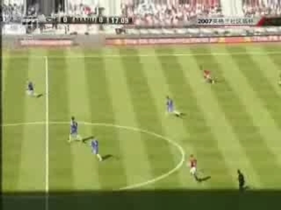 C.RONALDO RATE UN PASSEMENT DE JAMBE... CHEEEEEEEEE