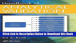 [Download] Handbook of Analytical Validation Free Ebook