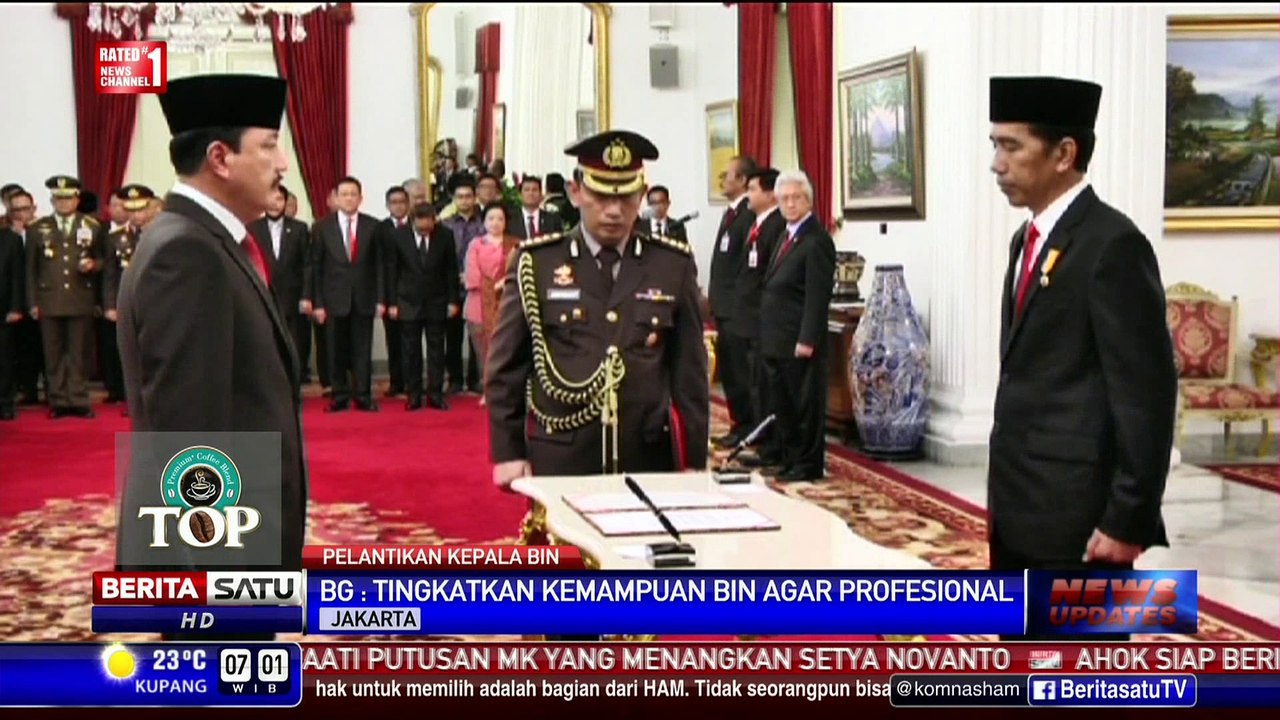 Budi Gunawan: Pelantikan Kepala BIN Jangan Dipolitisasi