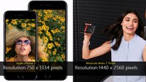 Apple iPhone 7 vs Motorola Moto Z Droid