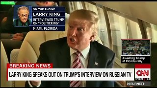 Larry King explains abrupt end to Trump interview - YouTube