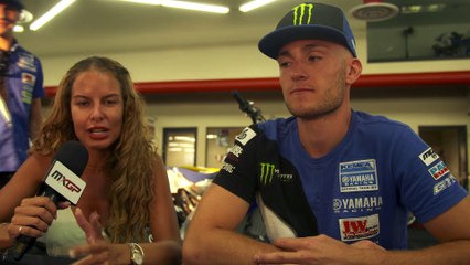 Pit Chat with Paturel Benoit Monster Energy MXGP OF USA 2016 - Glen Helen - MXGPTV