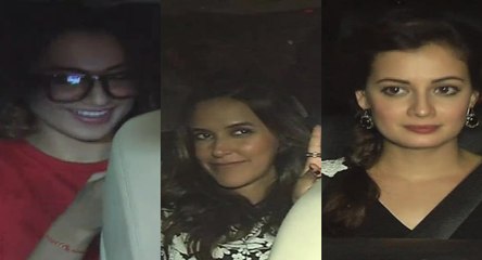 PINK | Special Screening | Kangana Ranaut, Neha Dhupia, Dia Mirza