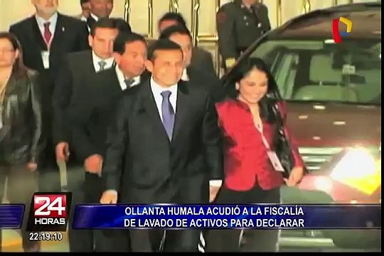 Ollanta Humala acudió a Fiscalía para declarar por caso Yalico