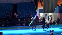 Star Wars duel on Fencing Senior World Championships Moscow 2015