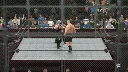 WWE 2K16 eazy b v brock lesnar