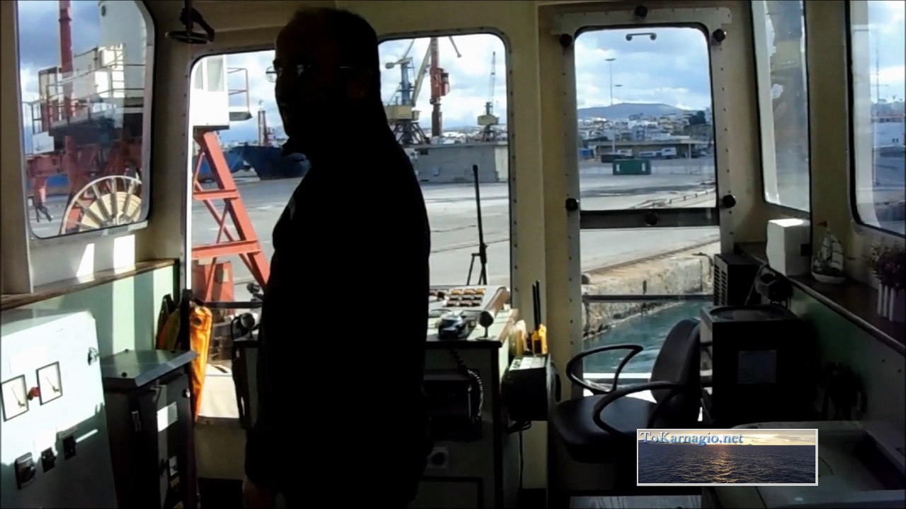 "COSTA NEORIVIERA" DEPARTURE FROM HERAKLION PORT.