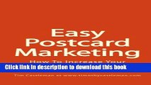 Read Easy Postcard Marketing: How To Increase Your Customers and Profits with Postcards  Ebook