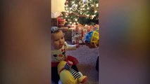 Cute Baby Loves When Mom Plays With Rattle Toy